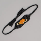 Handwoven Beaded Bracelet Vintage Minimalist Bohemian Unisex