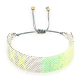 Adjustable Hand-woven Rice Bead Bracelet