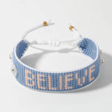 Bohemia Flower Adjustable Beaded Bracelet