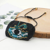 Egyptian Eye of Horus Vintage Beaded Bracelet