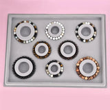 Beading Accessories Measuring tools Flocked Bead Board DIY Craft Tool