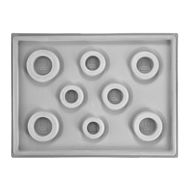 Beading Accessories Measuring tools Flocked Bead Board DIY Craft Tool