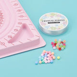 U-Shaped Beading Board Tray for Girl Necklace Making