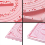 U-Shaped Beading Board Tray for Girl Necklace Making