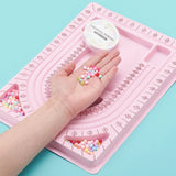 U-Shaped Beading Board Tray for Girl Necklace Making