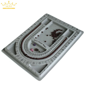 Beading Tray Stringing Jewelry Craft Organizer Tool