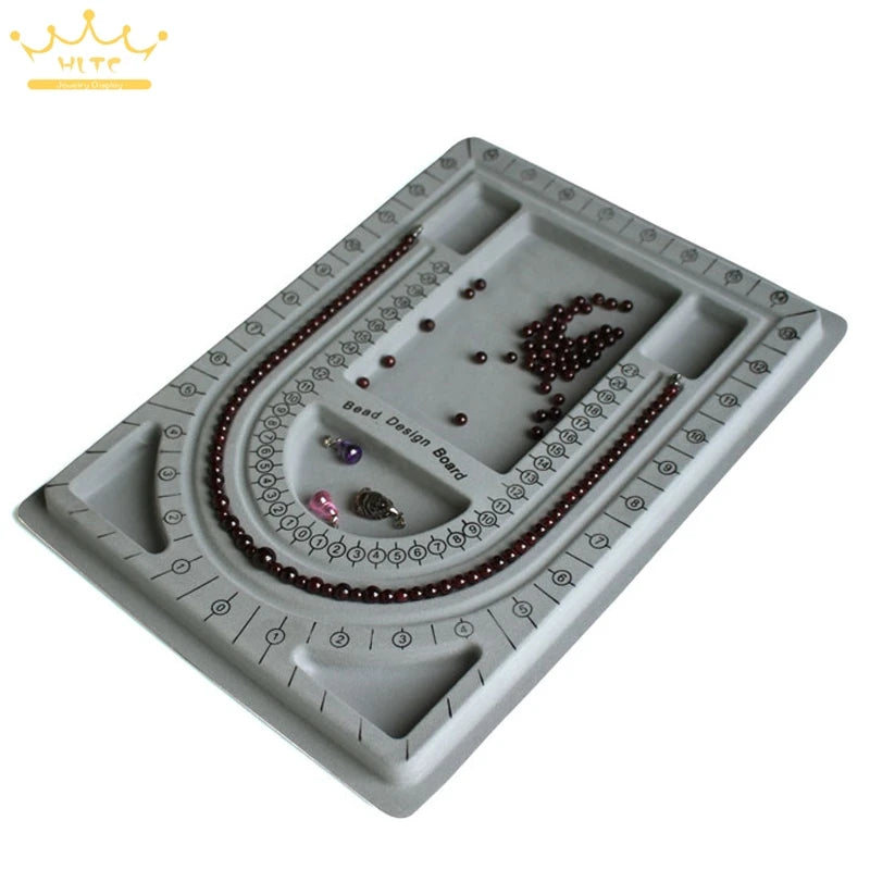 Beading Tray Stringing Jewelry Craft Organizer Tool