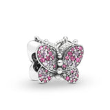 925 Silver Pendant Butterfly Strap Logo Women's Jewelry Gift