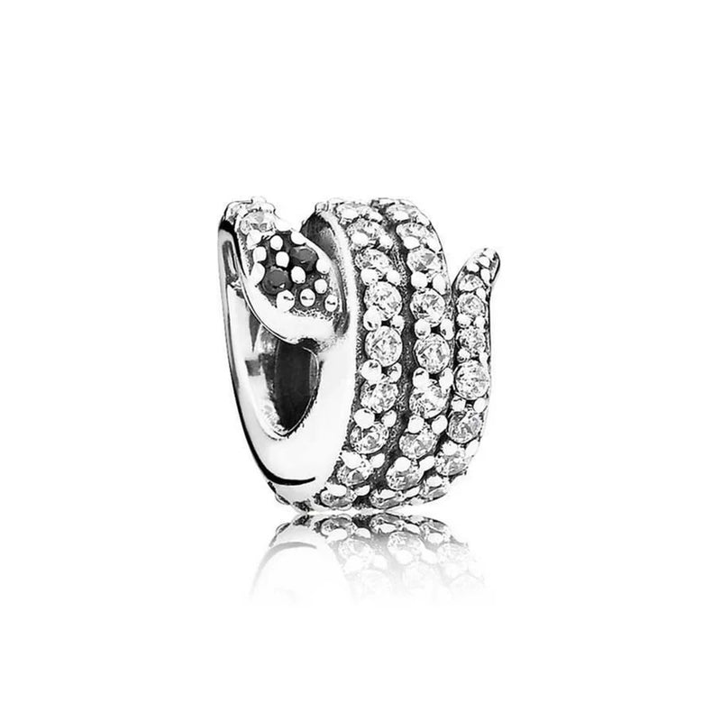 925 Silver Pendant Butterfly Strap Logo Women's Jewelry Gift