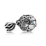 925 Sterling Silver Charm Robot Butterfly Bracelet Jewelry