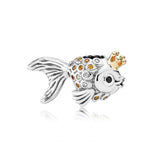 925 Sterling Silver Charm Robot Butterfly Bracelet Jewelry