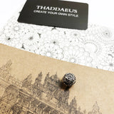 Beads Crushed 925 Silver Europe Jewelry Thanksgiving Gift Women Men