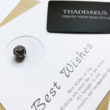 Beads Crushed 925 Silver Europe Jewelry Thanksgiving Gift Women Men