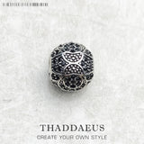 Beads Crushed 925 Silver Europe Jewelry Thanksgiving Gift Women Men
