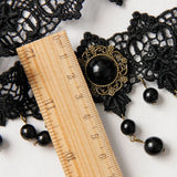 Neo-Gothic Lace Tiara Headdress for Women