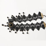 Neo-Gothic Lace Tiara Headdress for Women
