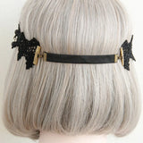Neo-Gothic Lace Tiara Headdress for Women