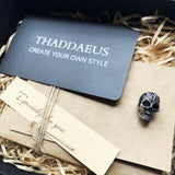 Skull King Beads Bracelet Necklace Jewelry Gift