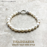 Freshwater Pearl Bracelet 925 Sterling Silver Romantic Jewelry
