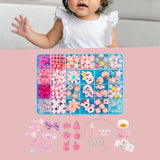 Kids Beads Bracelet Making Set with Storage Box
