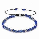 7 Chakra Crystal Bracelet 4mm Faceted Stone Healing Jewelry