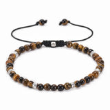 7 Chakra Crystal Bracelet 4mm Faceted Stone Healing Jewelry