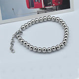 Hip Hop Stainless Steel Charm Bracelet for Men and Women