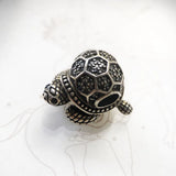 Dark Green Turtle Beads 925 Sterling Silver Europe Jewelry