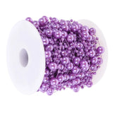 Christmas Wreath Pearl DIY Resin Decorative Chain Wedding Ribbon