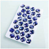 14mm Cross Pendant Glass Beads for Jewelry Making