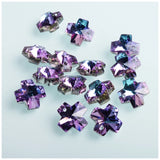 14mm Cross Pendant Glass Beads for Jewelry Making