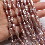 Natural Freshwater Pearl Beads 6-7mm DIY Necklace Bracelet Accessories