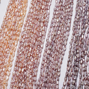 Natural Freshwater Pearl Beads 6-7mm DIY Necklace Bracelet Accessories