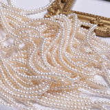 3mm Abacus Beads Light Aurora Semi-finished Chain