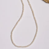 3mm Abacus Beads Light Aurora Semi-finished Chain