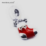 FESTIVE STOCKING DANGLE CHARM For European Charms Bracelets