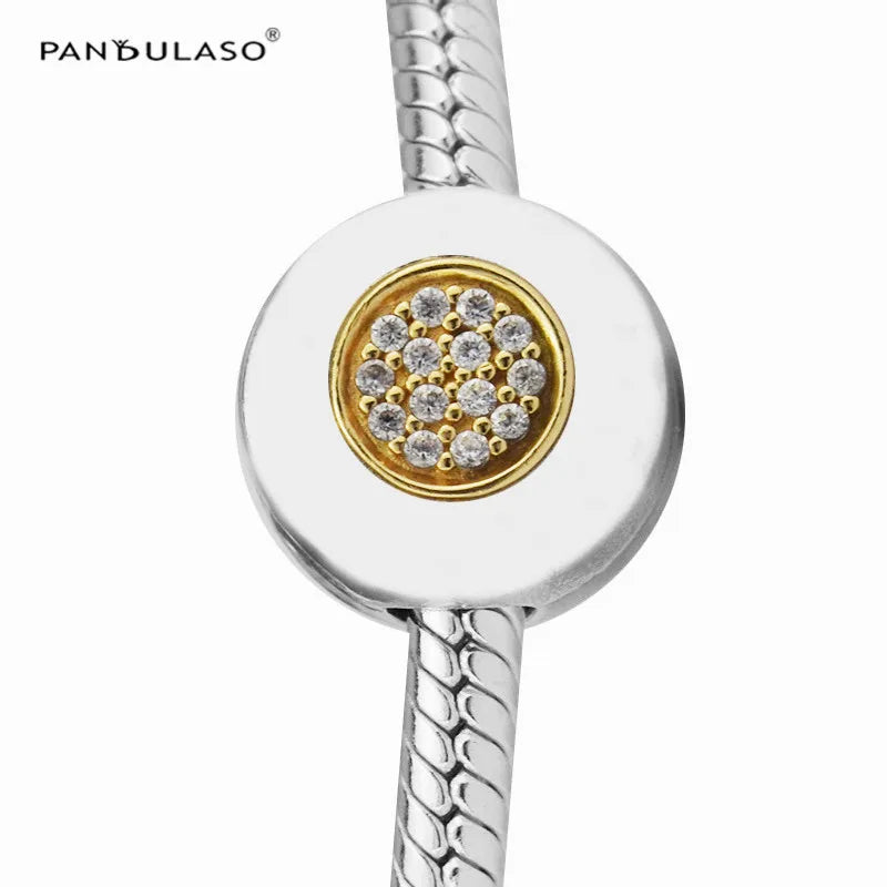 Clear CZ Charm - Fits European Charms Bracelets