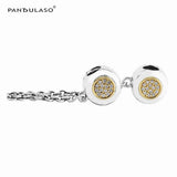 Two-Tone Safety Chain for Charms Bracelets DIY Jewelry