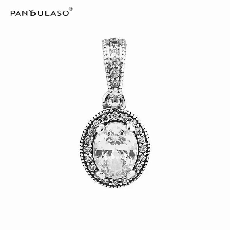 Vintage Elegance Necklace Pendant for European Charms Bracelets