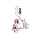 925 Silver Baby Pacifier Dangle Charm for Moments Bracelet