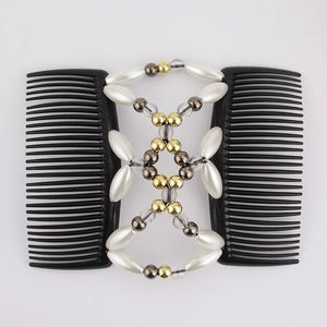 Rhinestone Beaded Hair Combs Updo Accessories