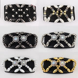 Rhinestone Beaded Hair Combs Updo Accessories