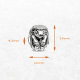 925 Silver Hedgehog Beads European DIY Jewelry Accessory