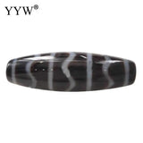 Natural Tibetan Dzi Beads Oval tiger teeth&Buddhist jewelry 38x12mm By PC