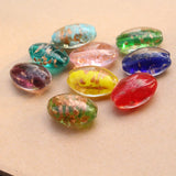 Glass Beads Jewelry Making Supplies Mix Charms Lampwork Diy Red Pink Bulk