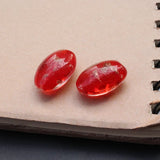 Glass Beads Jewelry Making Supplies Mix Charms Lampwork Diy Red Pink Bulk