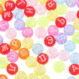 Alphabet Letter Bracelet Beads Jewelry Making Acrylic Charms Cube