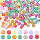 Alphabet Letter Bracelet Beads Jewelry Making Acrylic Charms Cube