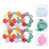 Alphabet Letter Bracelet Beads Jewelry Making Acrylic Charms Cube