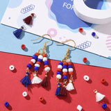 Polymer Clay Heishi Beads Seed Beads Letter Beads Tassel Charms DIY Jewelry Kit